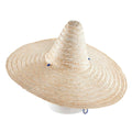 Sombrero in paglia naturale, Ø60x20 cm (kit da 10)
