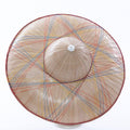Cappello in bambù colorato, Ø47H20 cm (kit da 10)