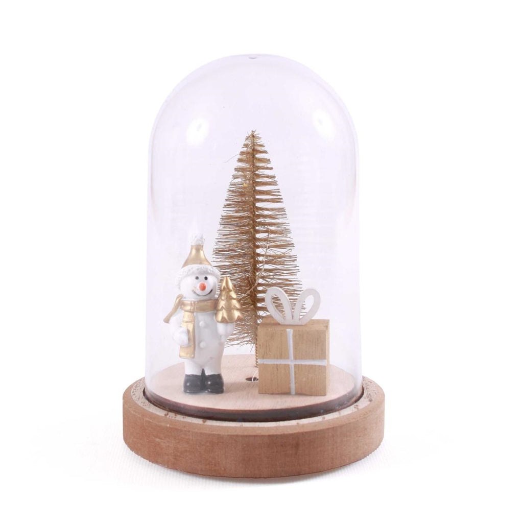Decorazione natalizia a campana con led, Ø12H18 cm