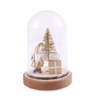 Decorazione natalizia a campana con led, Ø12H18 cm