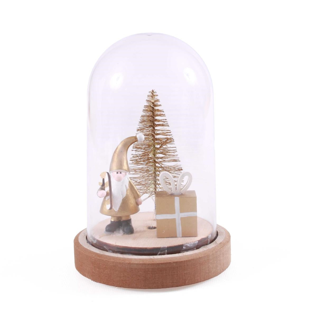 Decorazione natalizia a campana con led, Ø12H18 cm