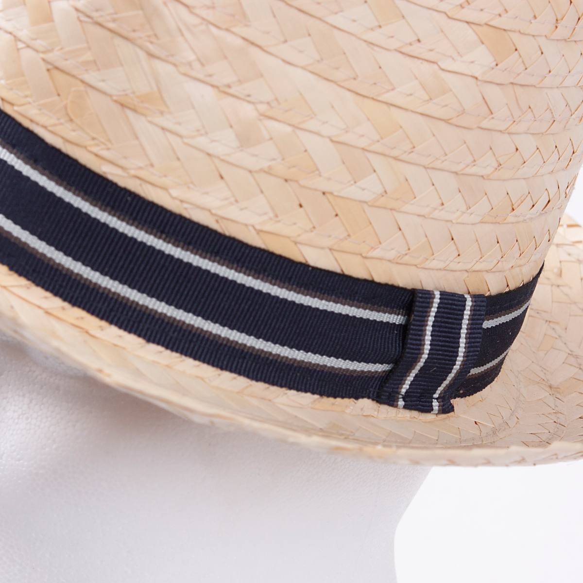 Cappello da uomo in foglia di palma modello cubano, taglia 59 (kit da 5)