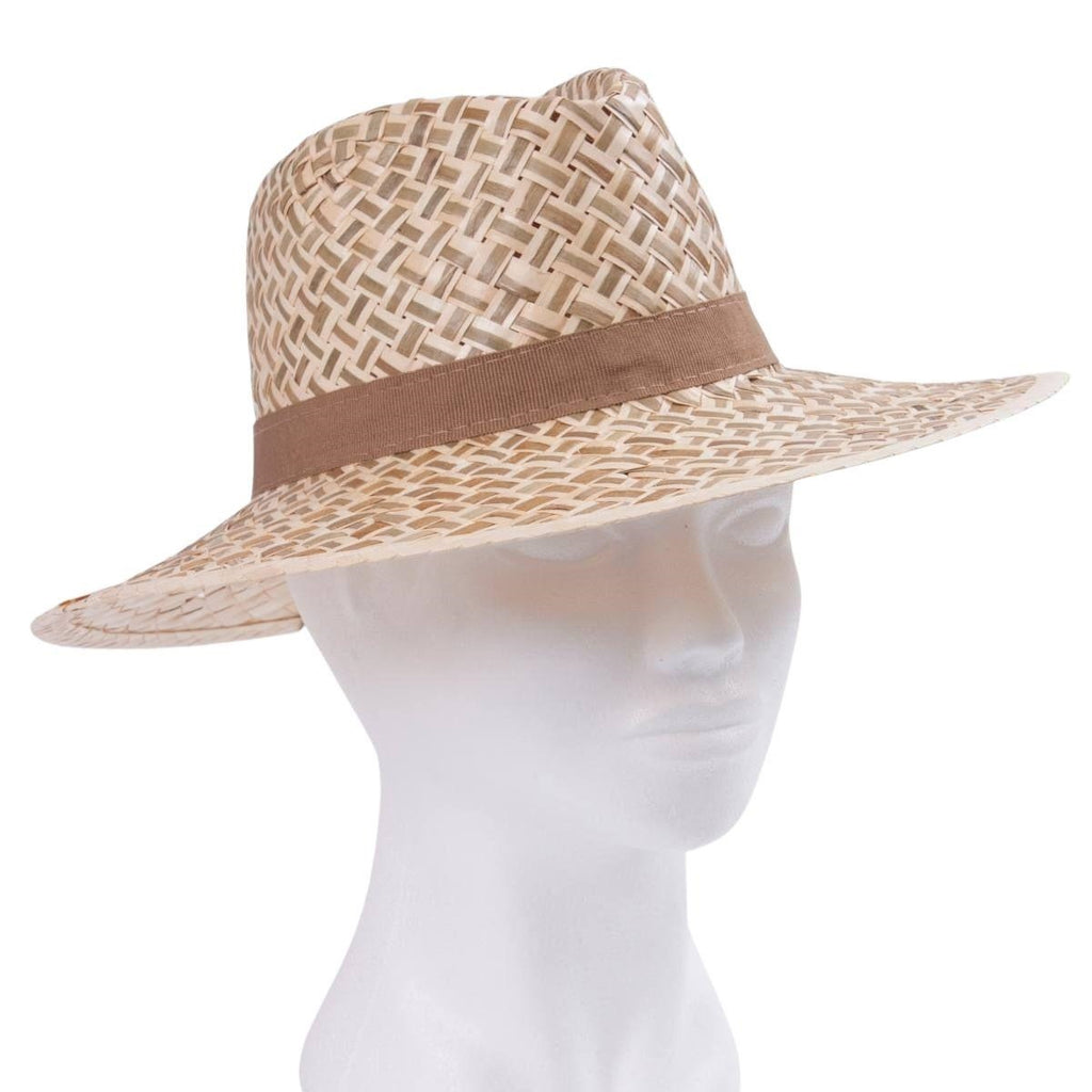 Cappello da uomo in paglia, taglia 57 (kit da 3)