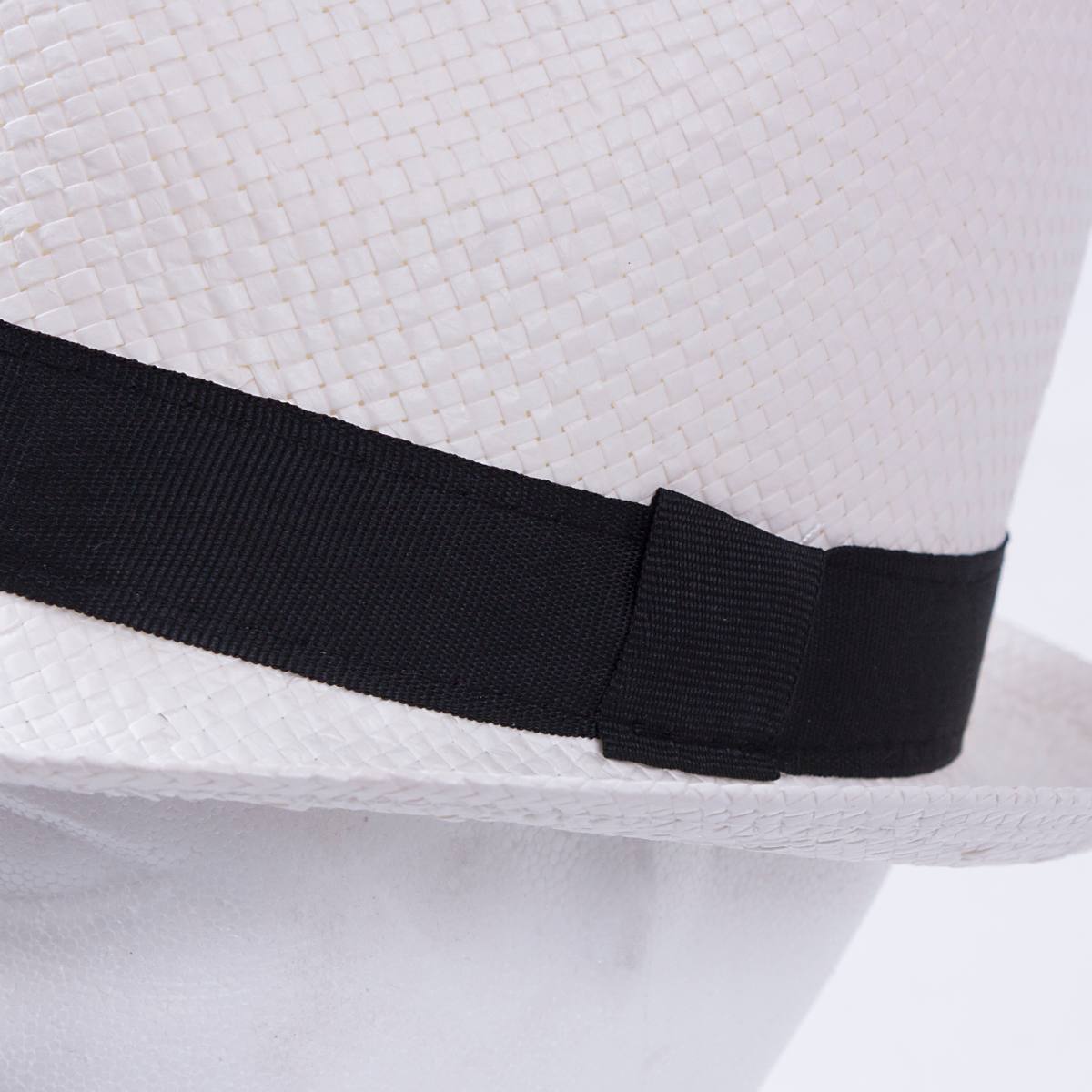 Cappello bianco da uomo, taglia 56 (kit da 3)