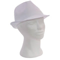 Cappello alpino in poliestere bianco, taglia unica (kit da 10)