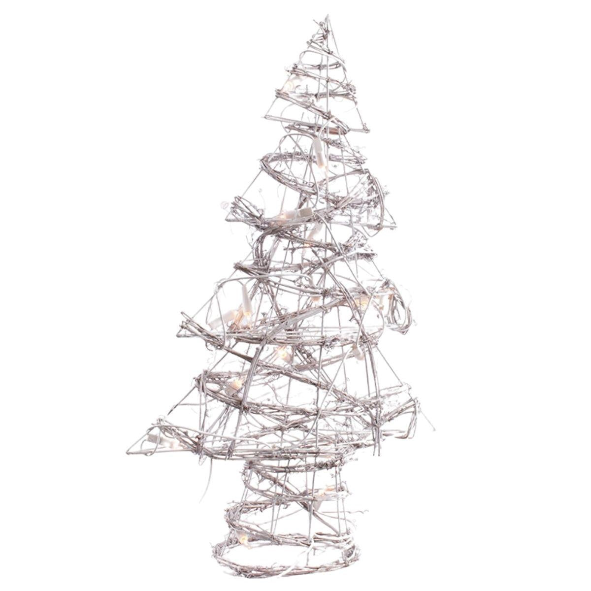 Albero di Natale con luci led, Ø40H60 cm
