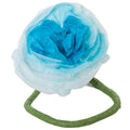 Fiore azzurro decorativo in carta, H70 cm (kit da 10)