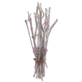 Fascio decorativo di rametti sbiancati, 33 cm