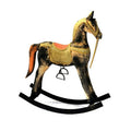 Cavallino a dondolo in legno di mango, 41H49 cm