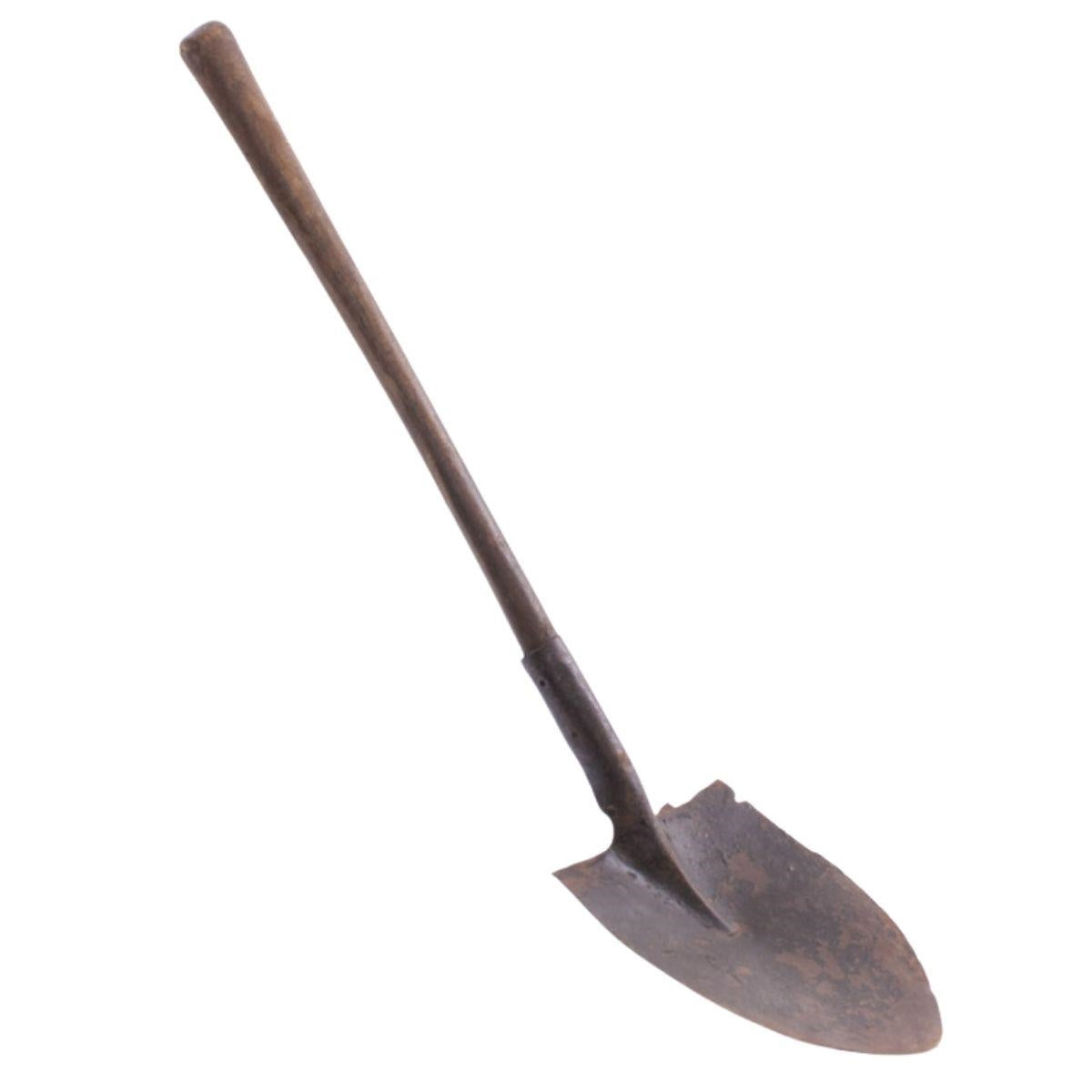 Pala in legno e metallo, 101 cm