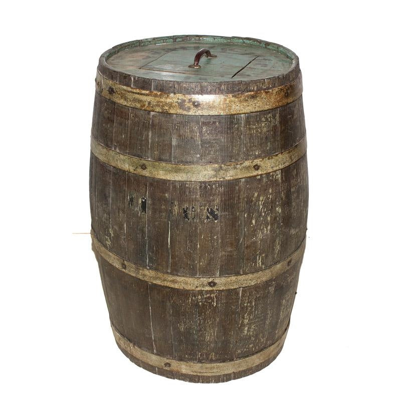 Barile in teak, Ø56H89 cm