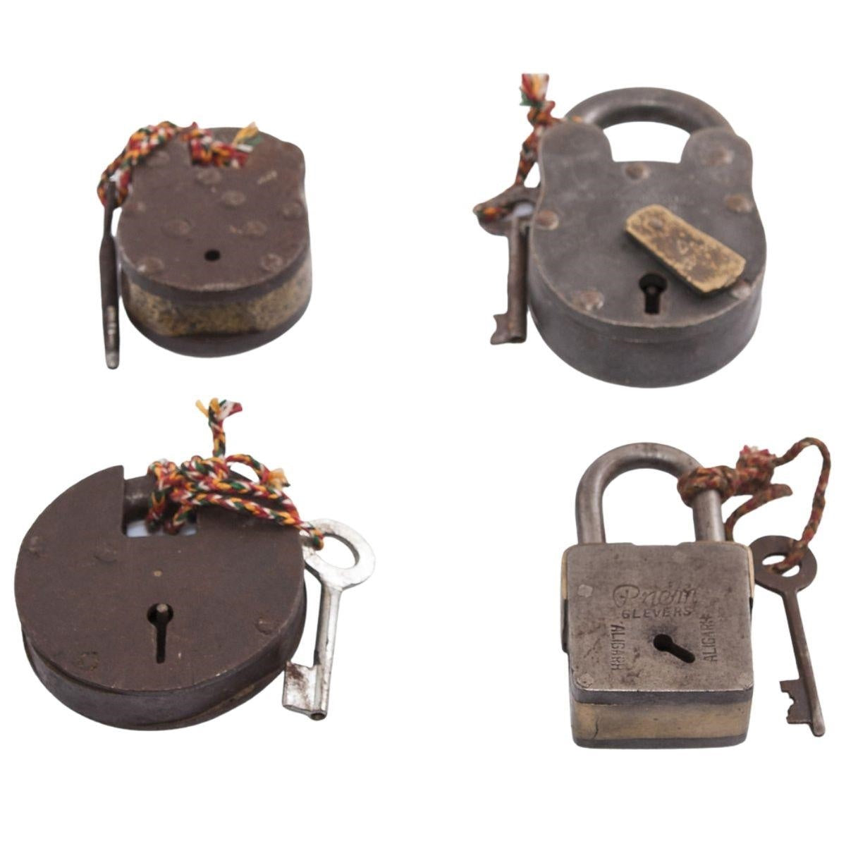 Decorazione lucchetto in ferro 7-8 cm
