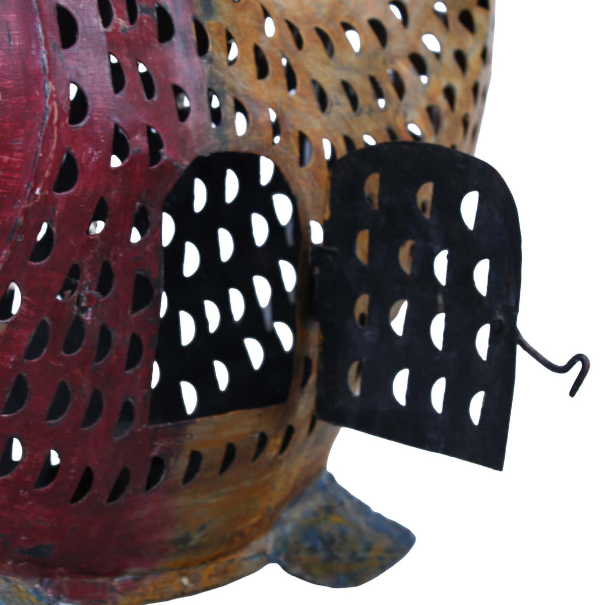 Pesce decorativo in metallo, 70x10x70 cm