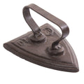 Ferro da stiro decorativo in ferro, 16x13x9 cm (kit da 3)