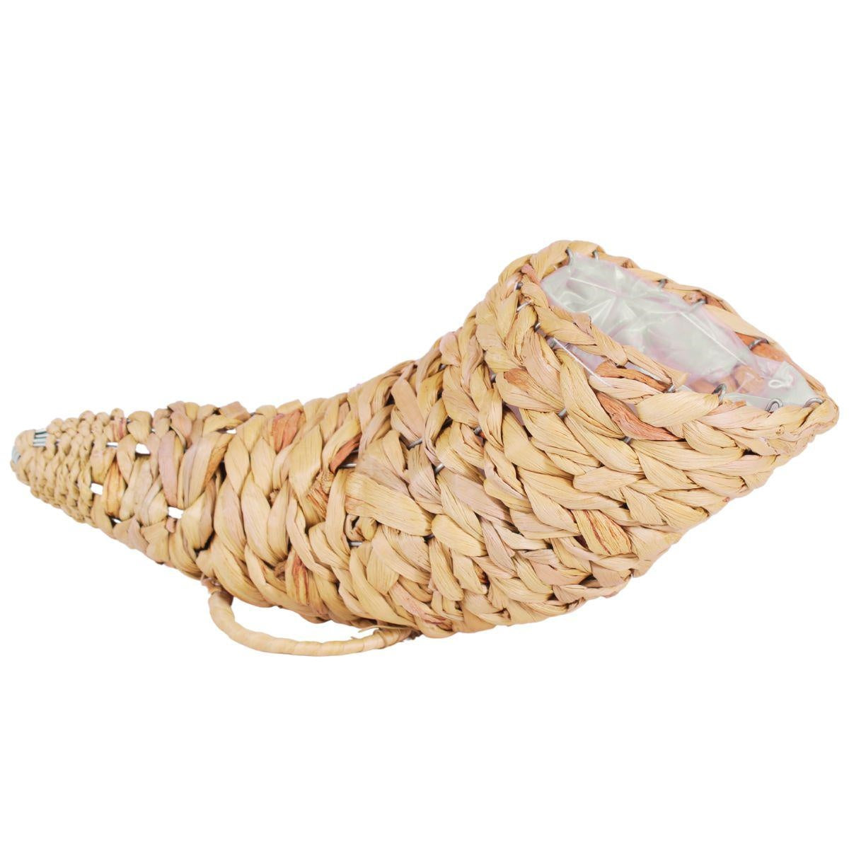 Cornucopia paviera con plastica interna, Øm,15x30 cm
