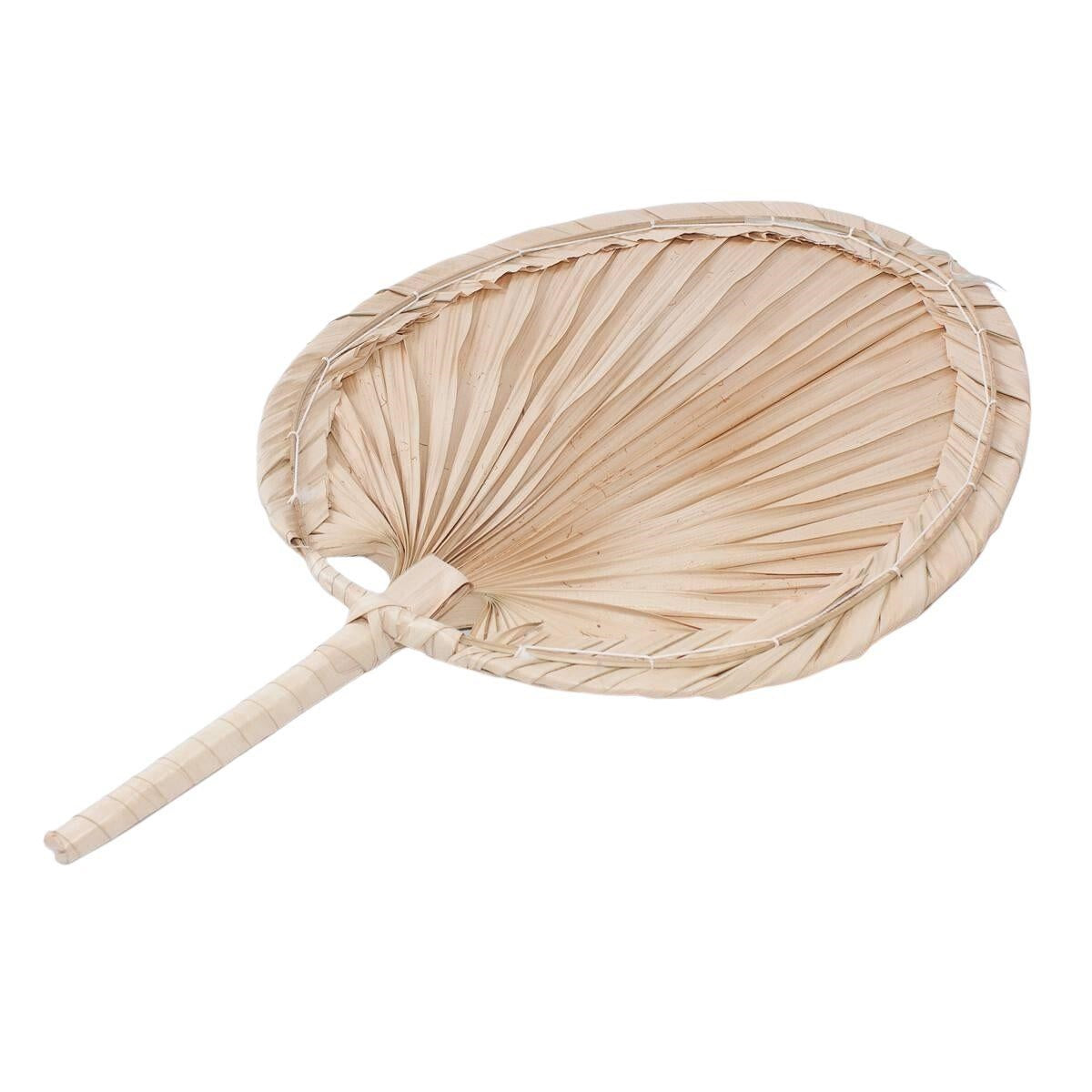 Ventaglio palma decorativo, 30x35 cm
