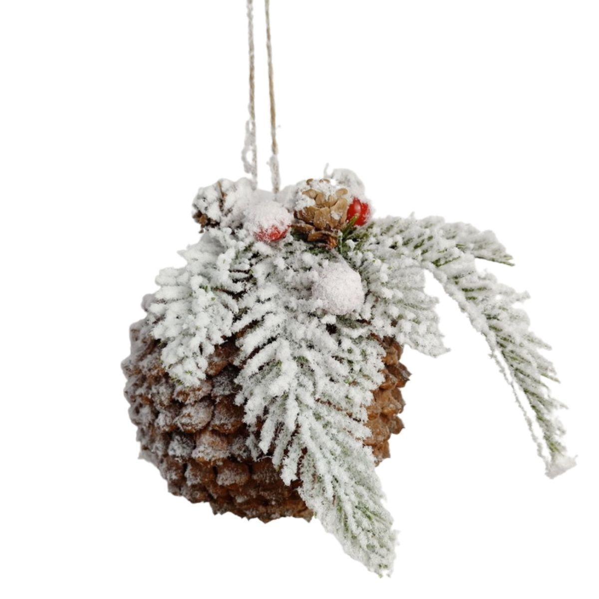 Decorazione pigna, Ø11x24 cm