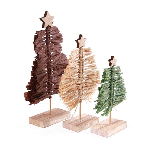 Albero in carta in set di 3