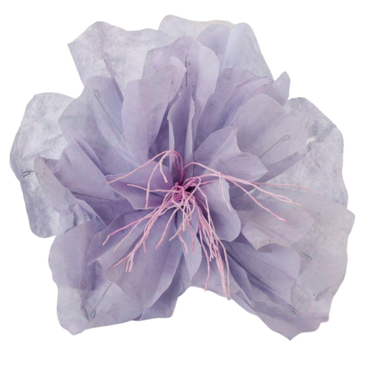 Fiore in tessuto non tessuto lilla