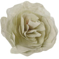 Fiore in tessuto non tessuto crema