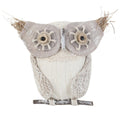 Decorazione gufo in pizzo, 18x7H15 cm (kit da 5)