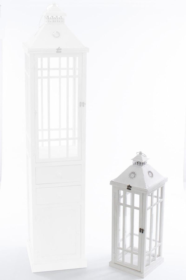 Lanterna abete bianco, 24x24x70 cm