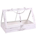 Serra in metallo bianco, 35x20x24 cm