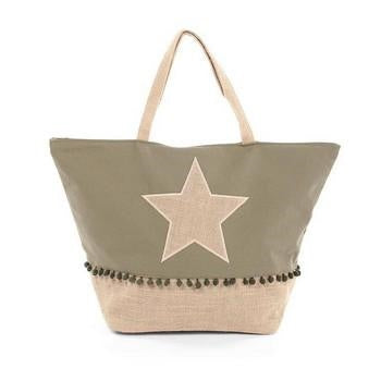 Borsa con stella e palline
