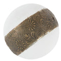 Palla decorativa in legno con metallo dorato, Ø10 cm (kit da 5)
