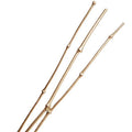 Bambù decorativo dorato, 200 cm