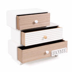 Portagioie in mdf e legno Home, 29x12x27 cm