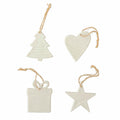 Decorazione per albero di natale in ceramica, 8 cm