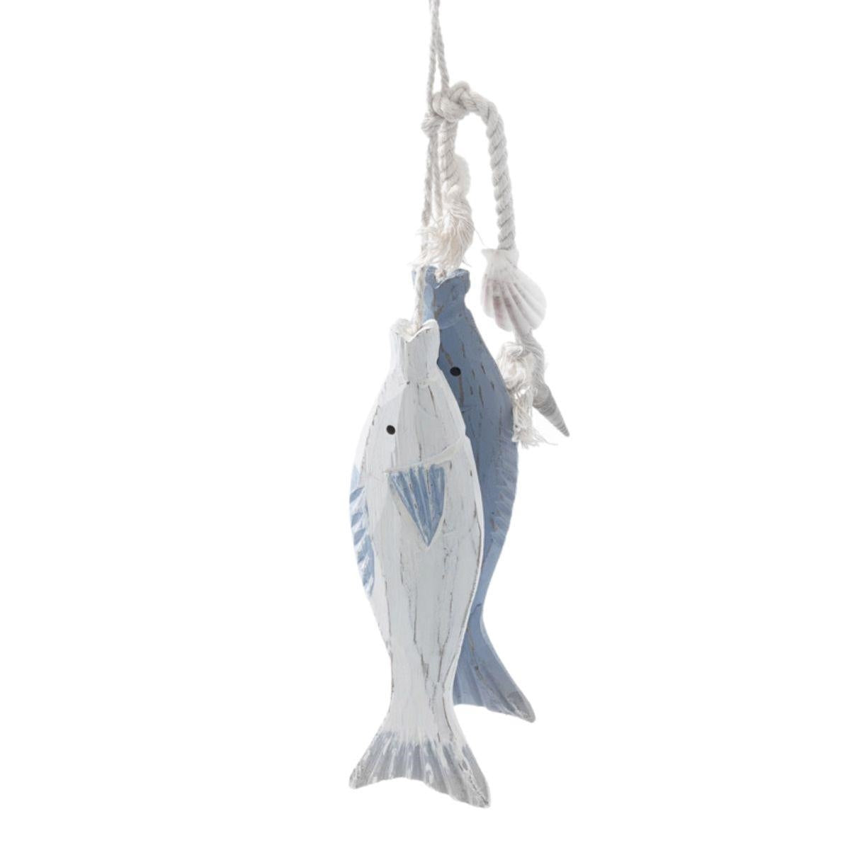 Pesci decorativi in legno in confezione da 2 (kit da 3)