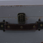 Valigia in legno vintage, 50x35H20 cm, set di 3