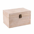 Baule in mdf naturale, 34x23H20 cm