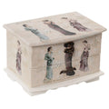 Cofanetto portagioie in mdf Moda, 22x15x12 cm