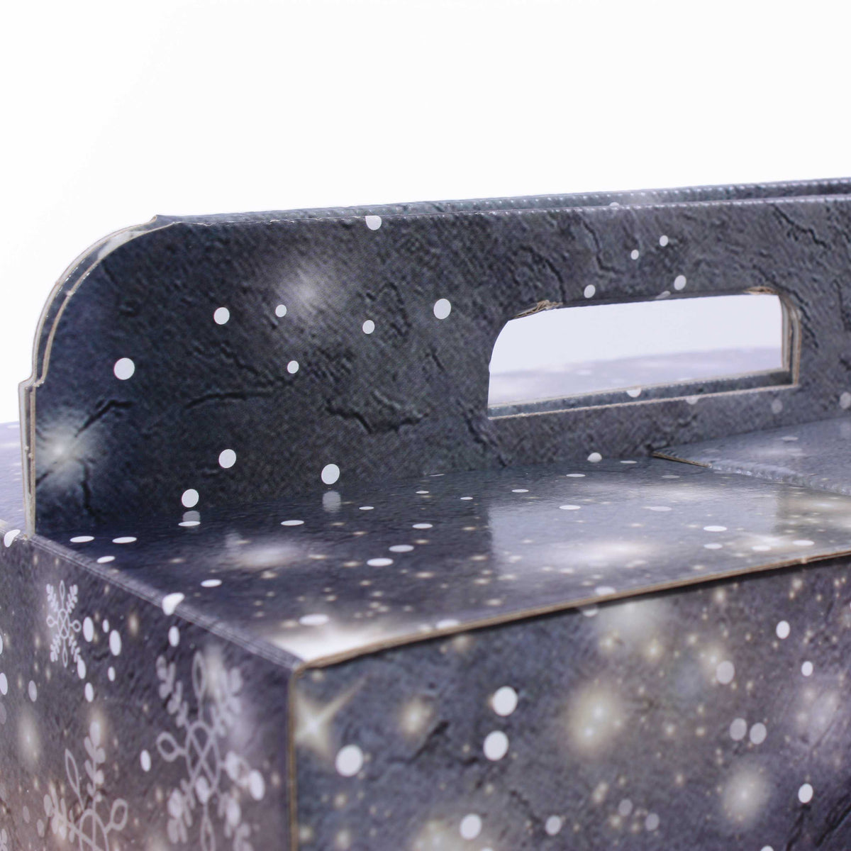 Scatola in cartone con renne, 33x24H34 cm (kit da 10)