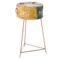 Contenitore alto in metallo, 50x80 cm