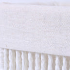 Scatola in carta bianca foderata, 31x18H31 cm