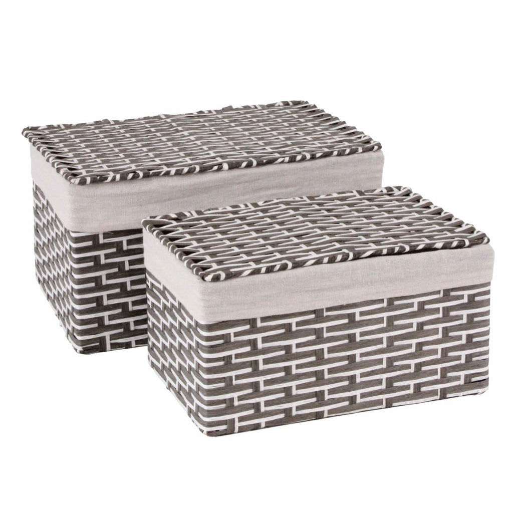 Scatola in cellulosa, 35x25x19 cm, set di 2