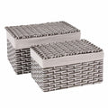 Scatola in cellulosa, 35x25x19 cm, set di 2
