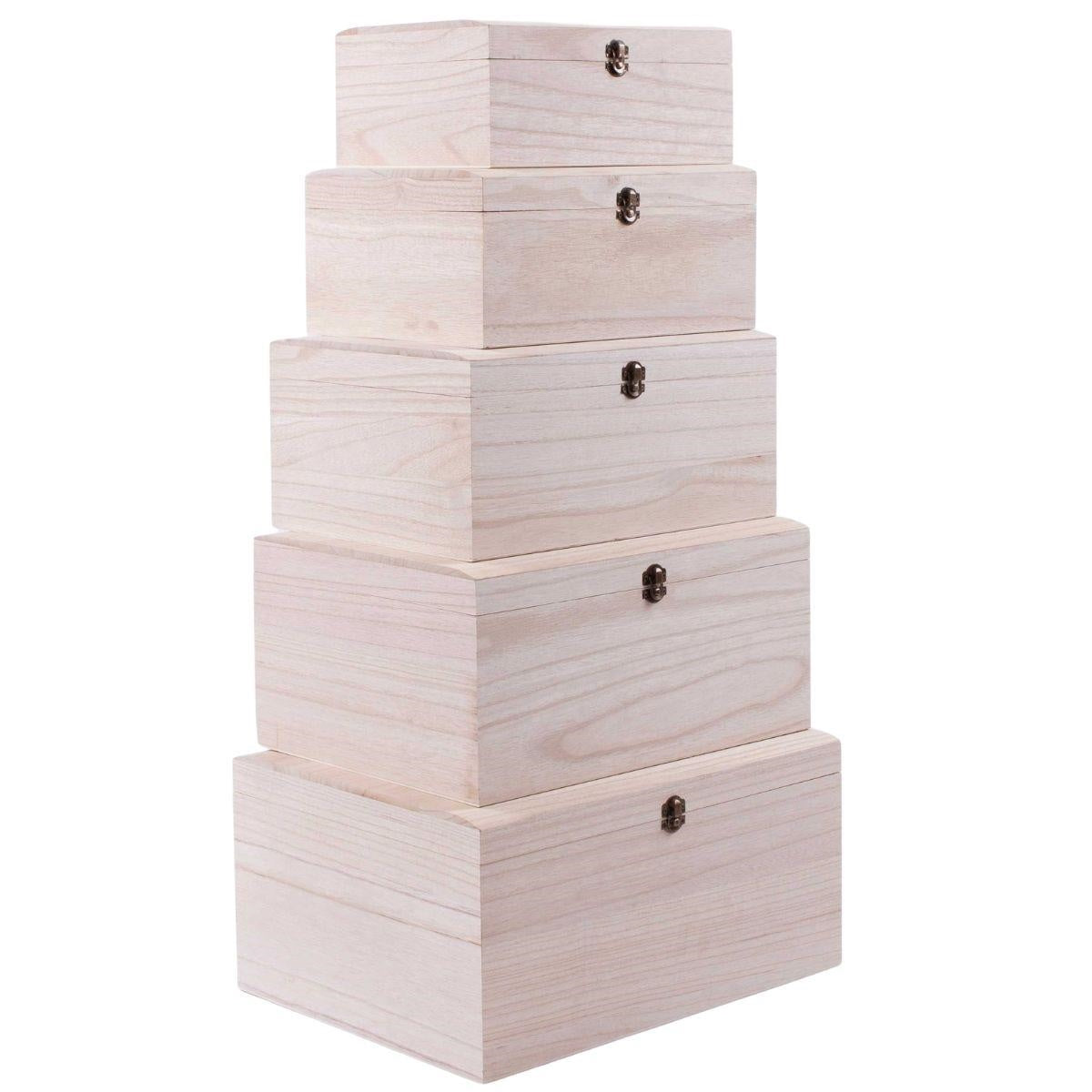 Baule per decoupage, 40x31x20 cm