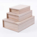 Scatola libro paulonia, 26x19x8 cm