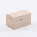 Bauletto bombato in legno di Paulownia, 14x8x9 cm (kit da 10)