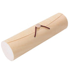 Scatola a cilindro in legno di paulownia, Ø6x22 cm (kit da 10)