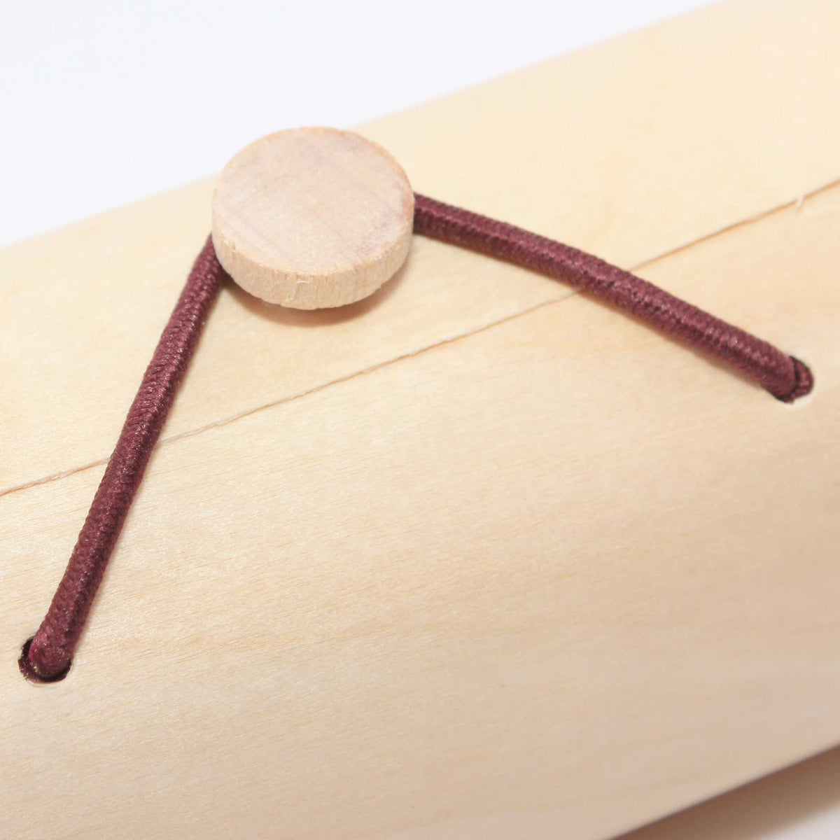 Scatola a cilindro in legno di paulownia, Ø6x22 cm (kit da 10)