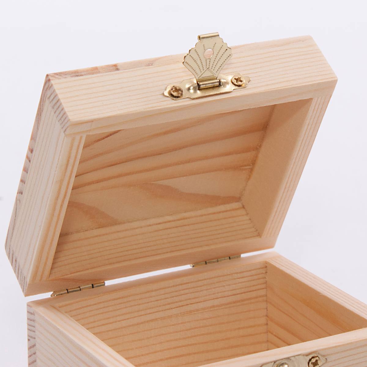 Scatola per decoupage in paulownia, 9x8H6 cm (kit da 10)