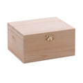 Scatola in legno per decoupage, 17x14x9 cm