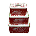 Scatola abete pole nort, 38x28x18+33x23x15+28x18x12 cm