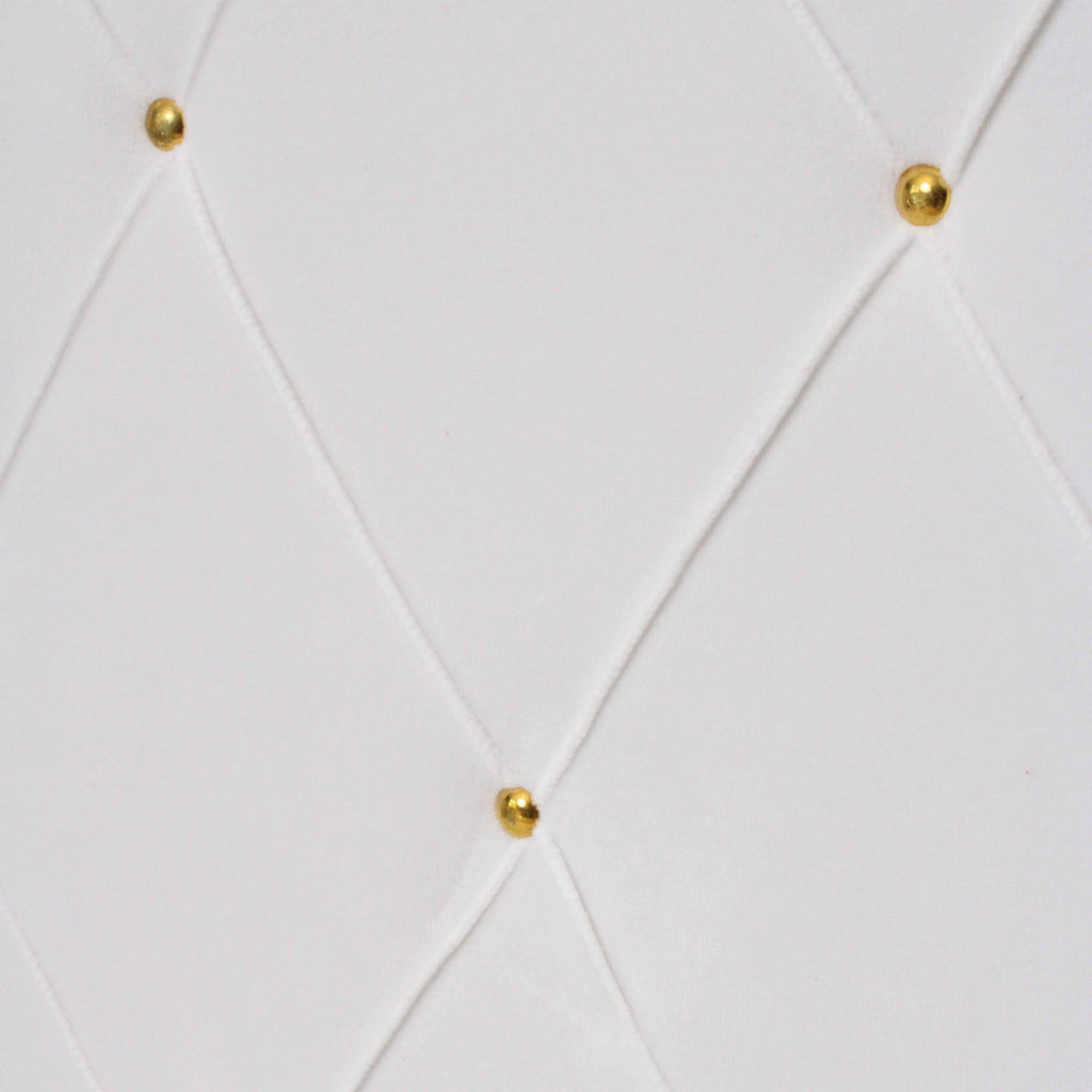Valigia in velluto bianco, set di 2, 50x30H20 cm